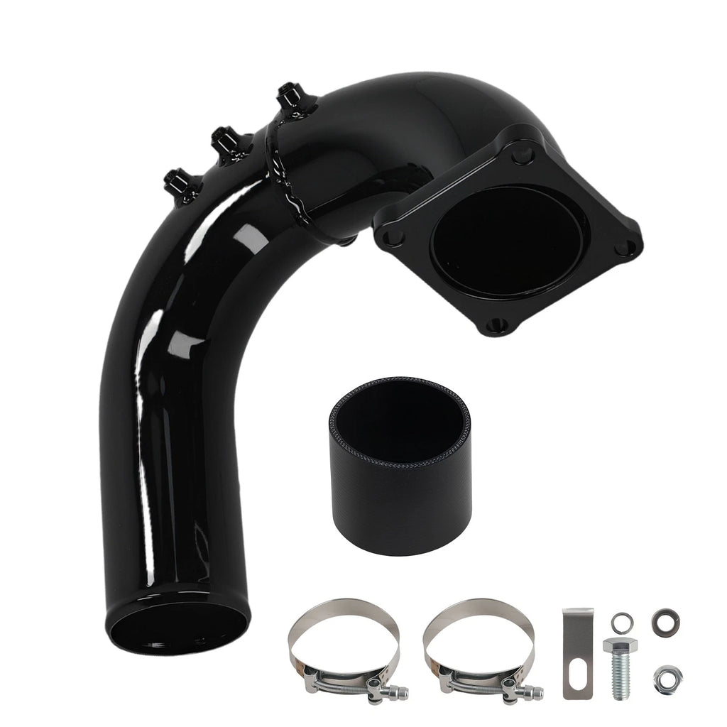 Performance Diesel Intake Pipe for Dodge Ram 5.9L (2003–2007) 3" Clamps Black