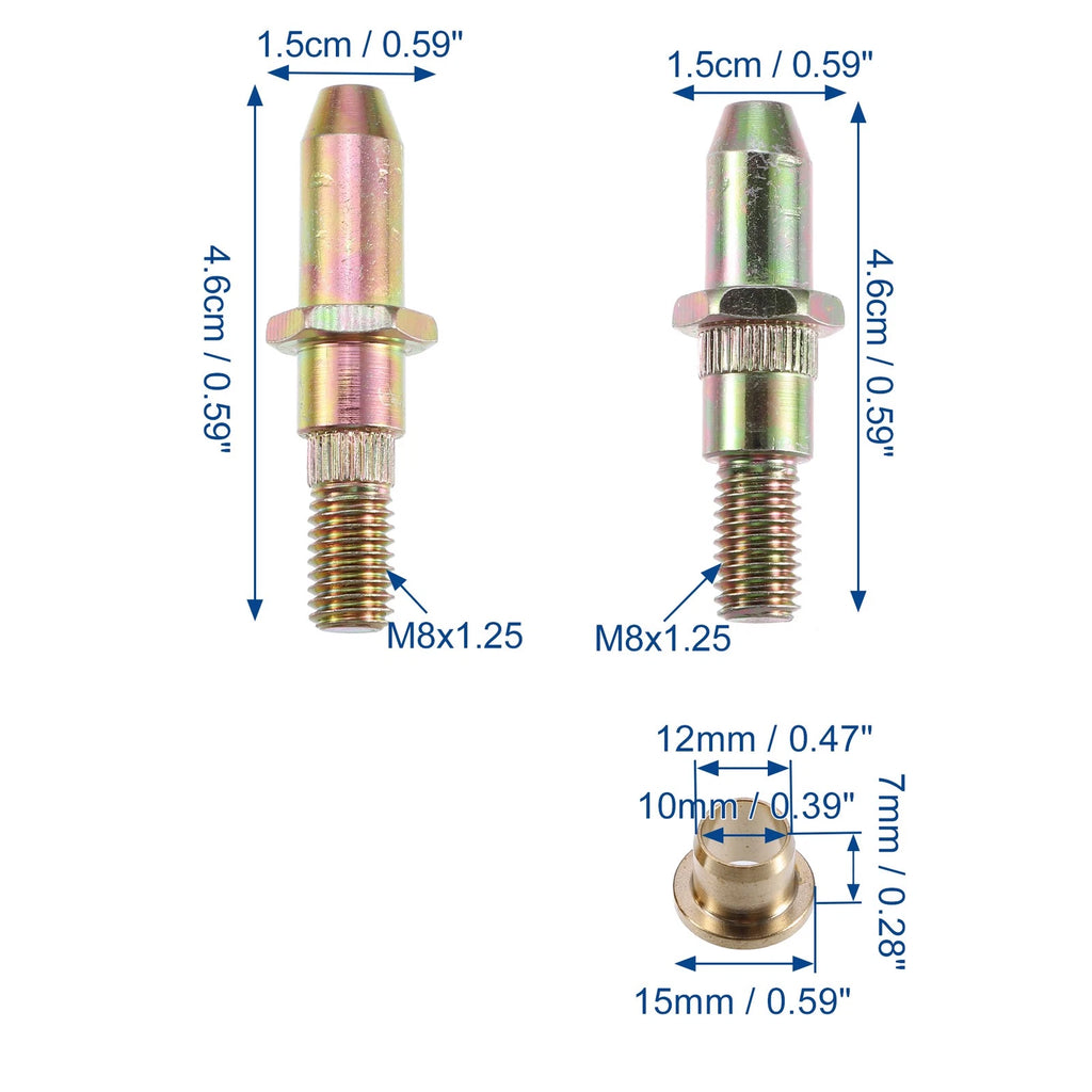 Set of 1 Door Hinge Pin Bushing Repair Kit for Chevy 