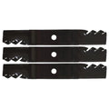 3PK Mulching Blades for John Deere (M113517, M114581, M115328)