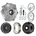 Rear Brake Drum Hub Plate Cover Seals Kit for Honda Rancher 420, Foreman 500, 520