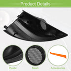 Pair A Pillar Door Tweeter Speaker Cover Trim for Mitsubishi Mirage (2014–2023)