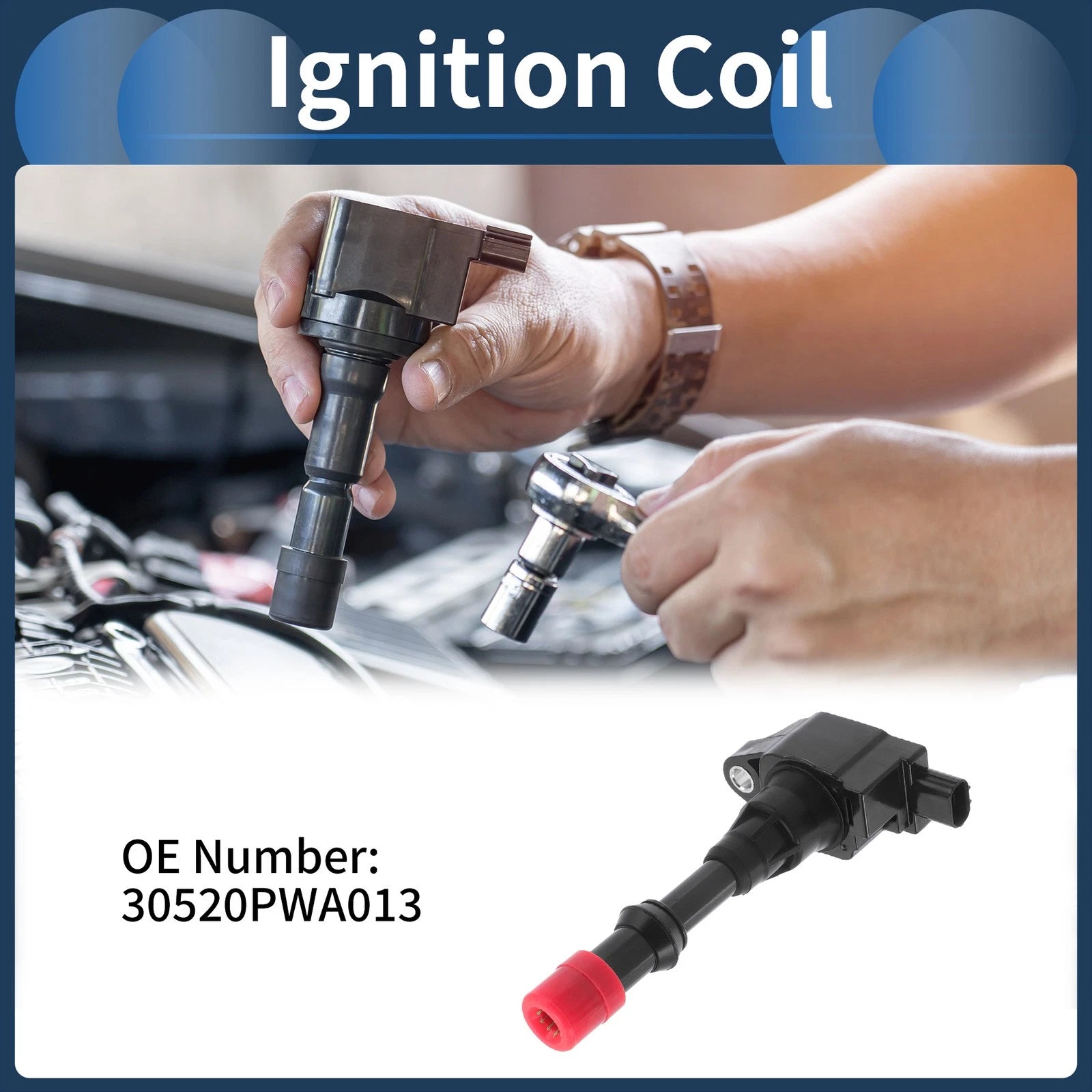 Ignition Coil Pack No. 30520PWA013 for Honda Jazz (2002–2008)