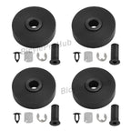 Wheel Kit w/Clips for Lift Rolling Jacks SB700005, SB100005