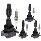 Set of 4 Ignition Coils & Spark Plugs for Hyundai Tucson (2016-2018)