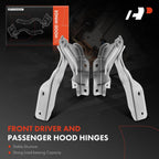 2X Hood Hinge for Nissan Armada (2017-2024)