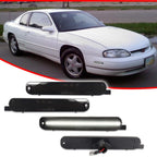 4X Smoke White LED Side Marker Lights for Chevy Lumina & Monte Carlo (1995–2001)