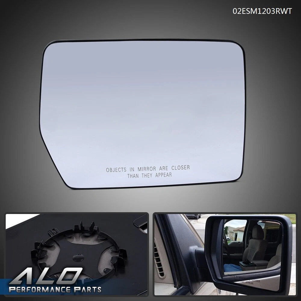 Right Hand Passenger Side Mirror Glass for Ford F150 (2011–2014)