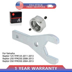 Rear Axle Nut Wrench Tool & Lock Nut for Yamaha Raptor 125 250 350 (2004–2013)