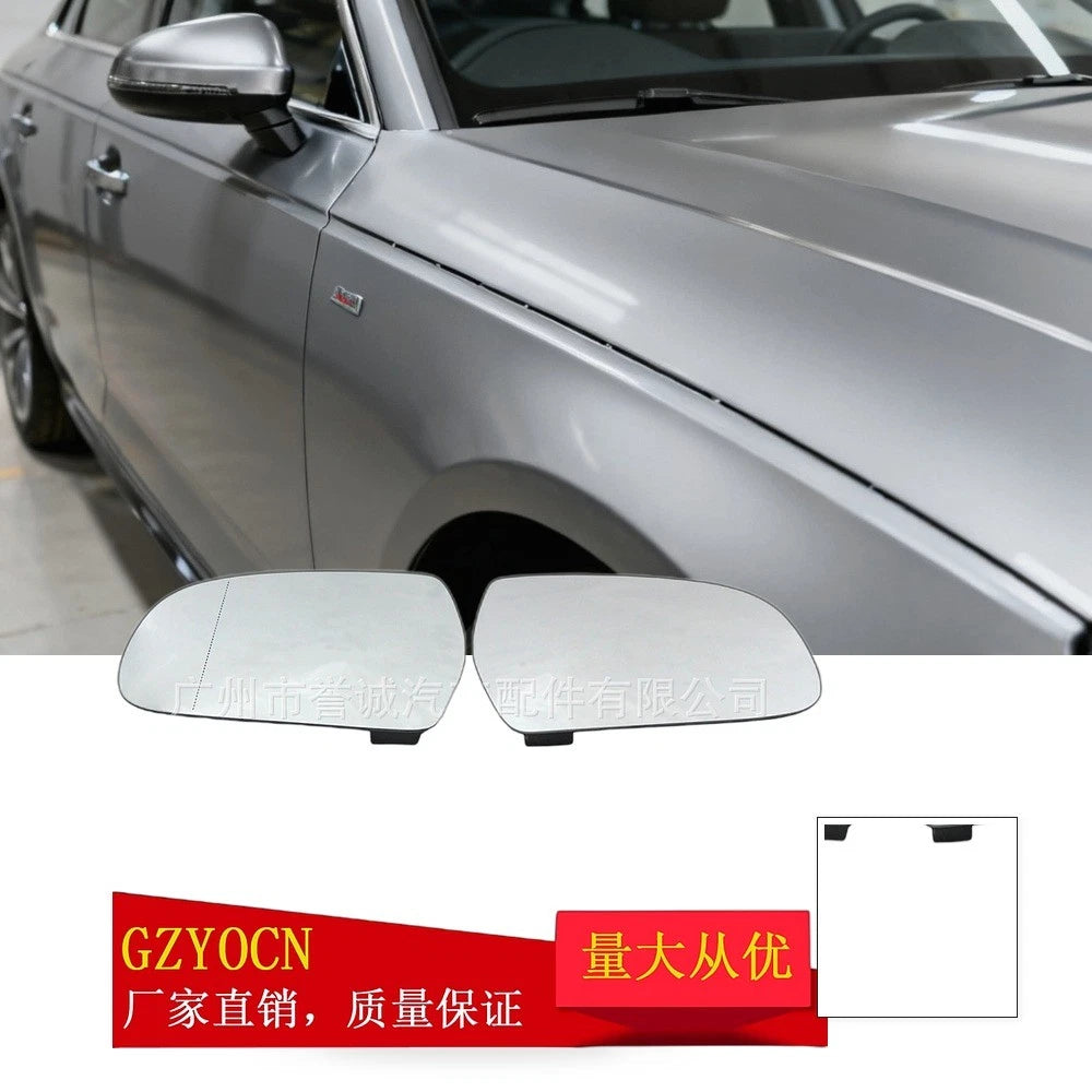 Left Side Rearview Mirror Glass for Audi A4 B9 (2013–2016) 8K0857536F
