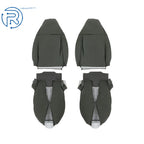 Set of 2 Dark Gray Seat Covers for Chevy Express 1500 2500 (2003-2014)