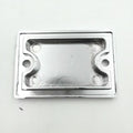 Chrome Brake Fluid Reservoir Cap Cover for Yamaha Virago 750 1000 (1981–1999)