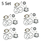 Set of 5 Carburetor Rebuild Kits for B&S 492495 493762 498260