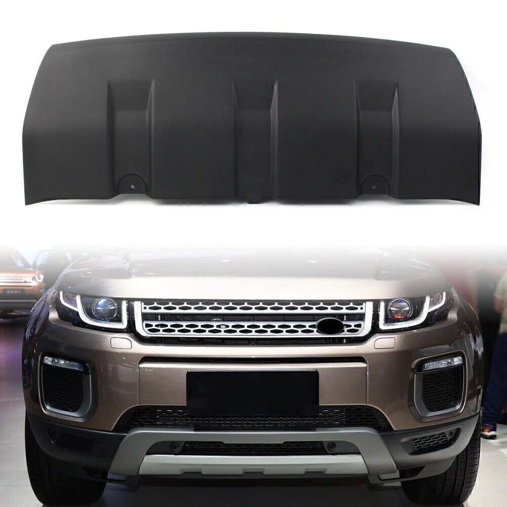 Front Bumper Skid Plate Cover for Land Rover Range Rover Evoque (2016–2018) Black