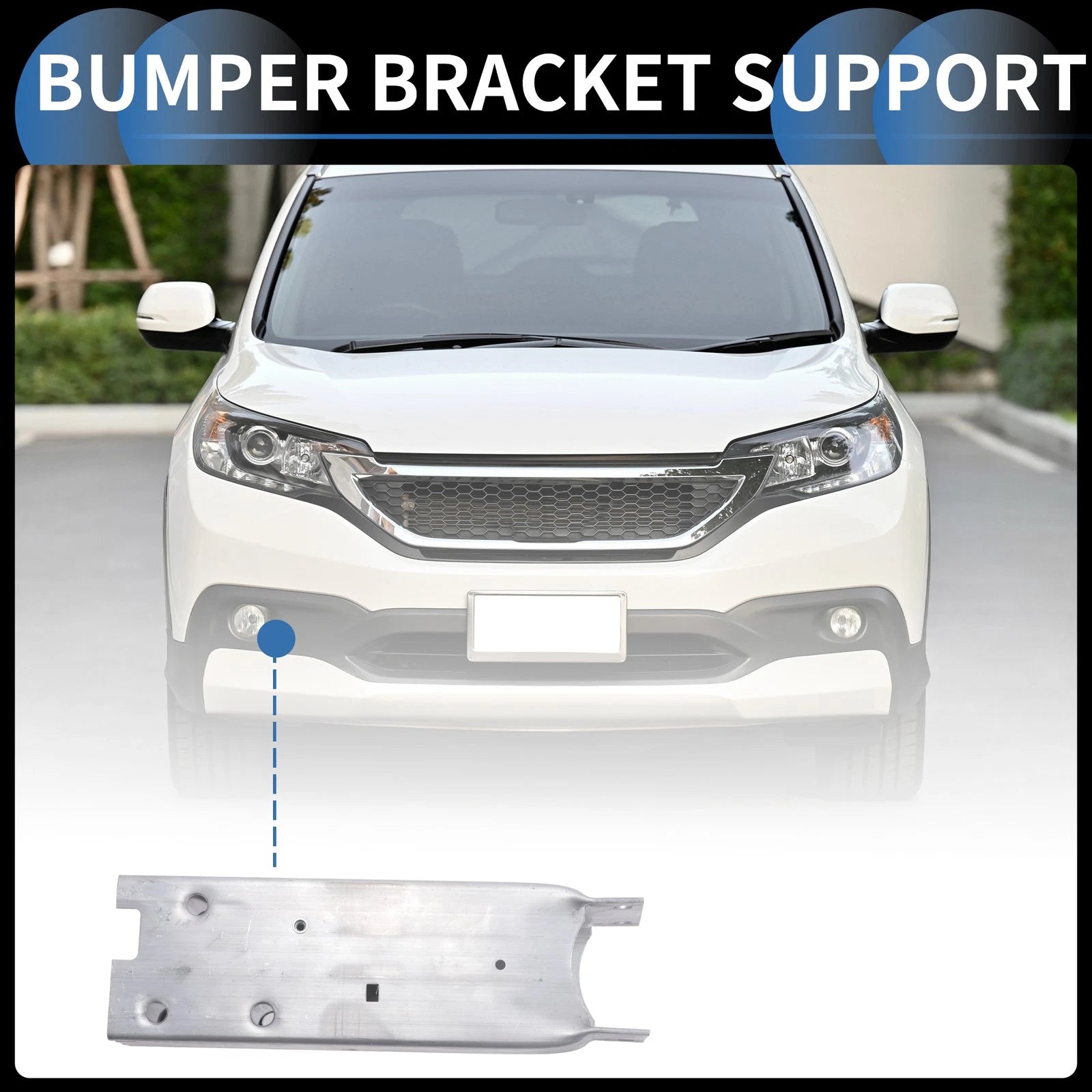 1pc Right Front Bumper Retainer Bracket No. 51647274660 for BMW X4 (2015–2018)