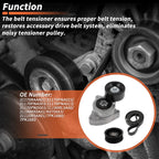 Drive Belt Tensioner Kit for Honda CR-V (2012–2014) 31170RAAA01