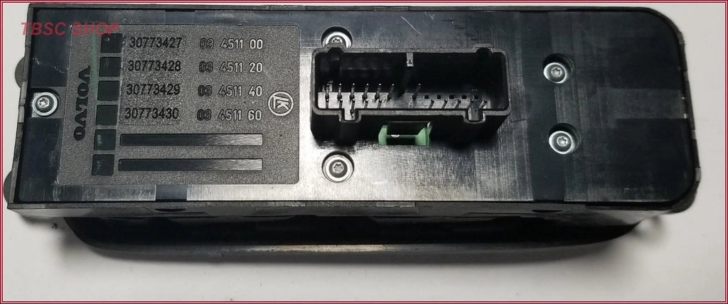 Master Driver Window Control Switch for Volvo S40 (2004–2008) 30773427