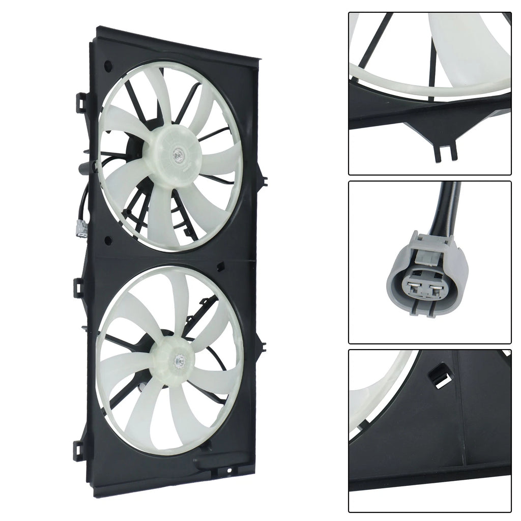 Dual Radiator Cooling Fan Assembly for Toyota Avalon (2005–2012)