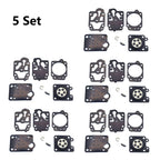 Set of 5 Carburetor Gasket Kit for ECHO CS-550P PB-500 PB-500H (Walbro K10-WLA)