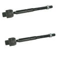 Set of 2 Front Inner Steering Tie Rod Ends for Dodge Ram Dakota (1997–2004)