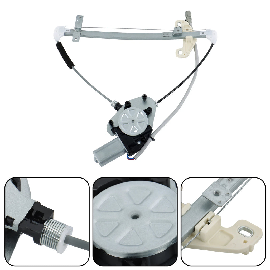 Rear Right Power Window Regulator for Honda Civic (2001–2005) w/ Motor