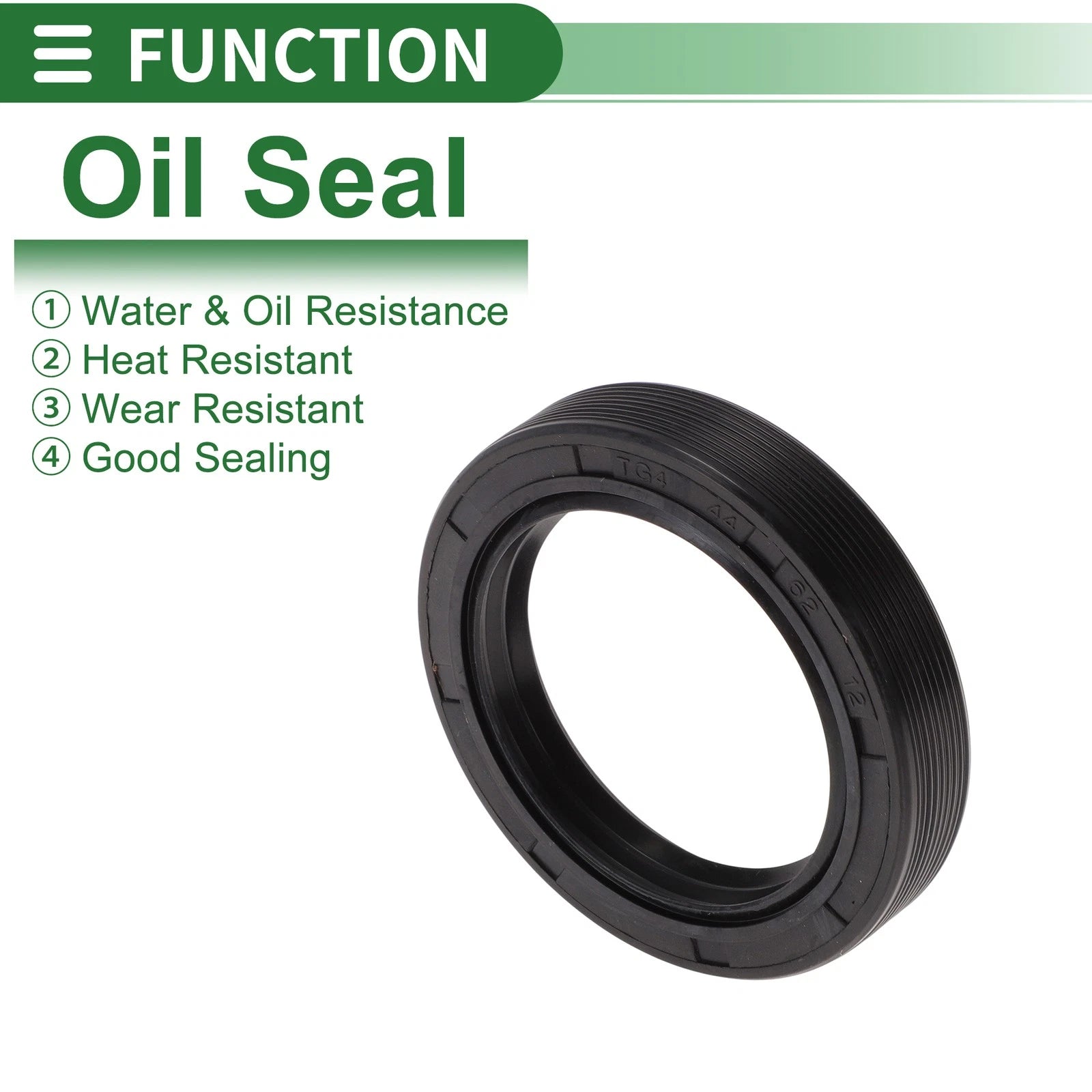 Set of 5 Oil Seals NBR Rubber 44x62x12mm for Various Models 