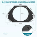 Set of 2 Front Dash Mount Speaker Brackets for Jeep Wrangler (1997–2006)