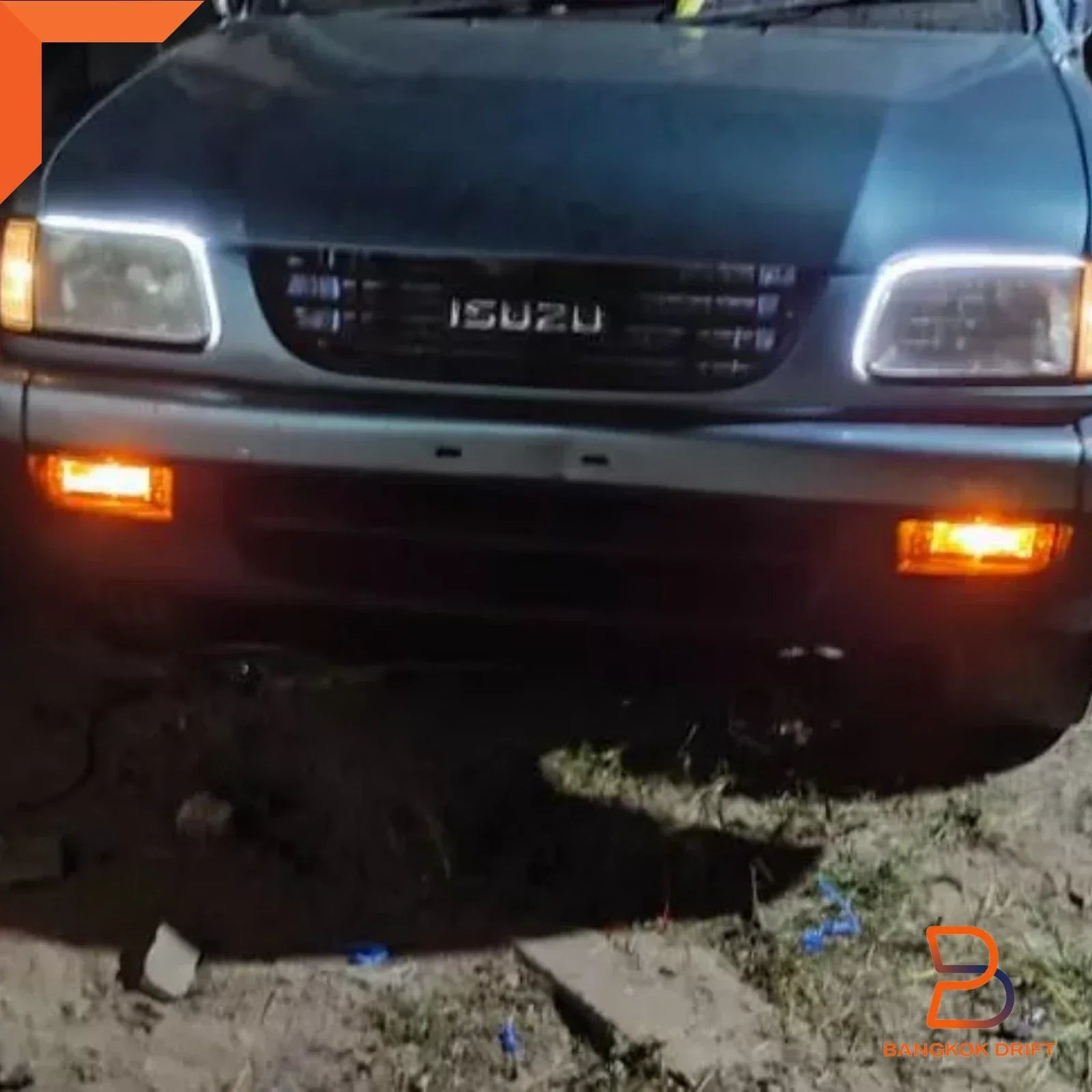 Amber Front Bumper Light Indicator for Holden Rodeo (1988-1997)