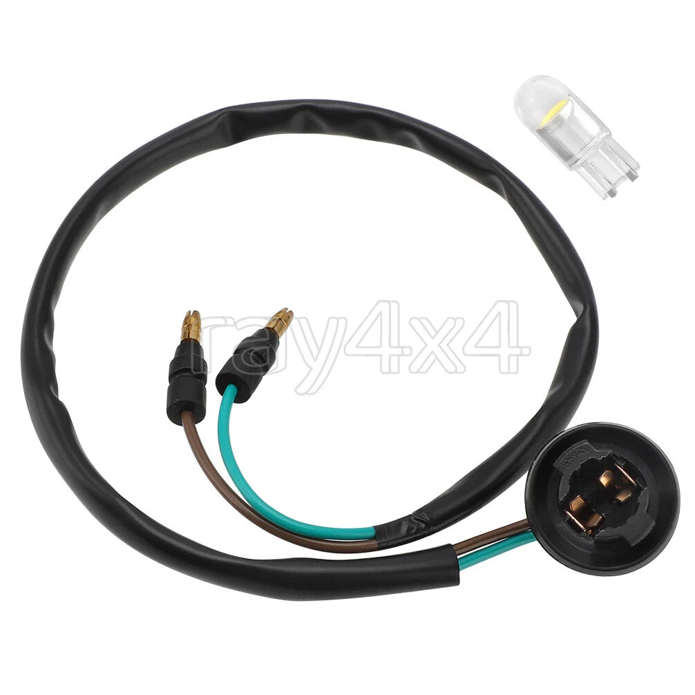 Taillight Socket Harness & Bulb for Honda TRX 300EX 400EX (1993–2009)