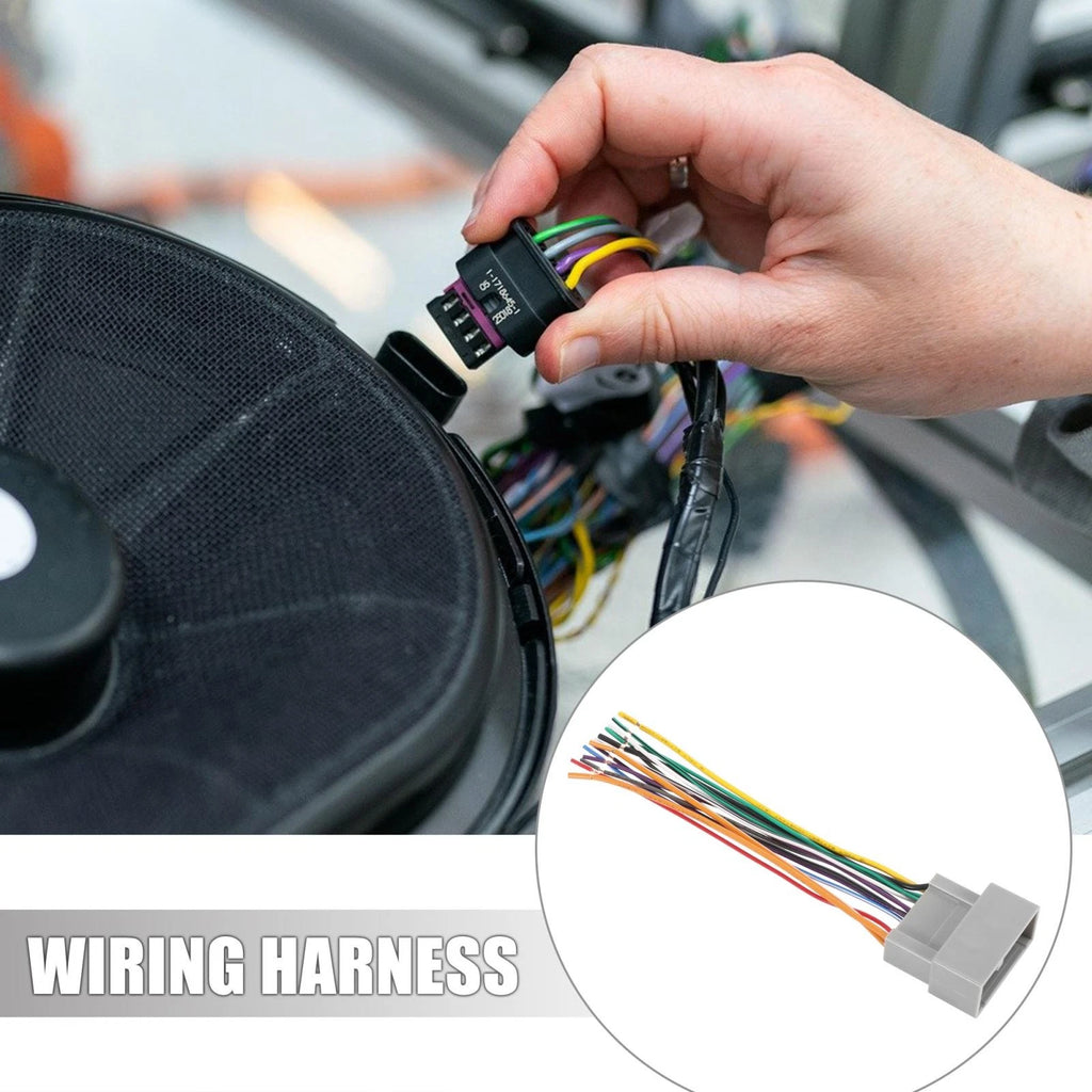 CD Player Wiring Harness for Honda City, Crider, Accord, Fit, CRV (70-1729)