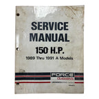 Service Manual for Force Outboards OB4643 150 HP (1989–1991 A Models)