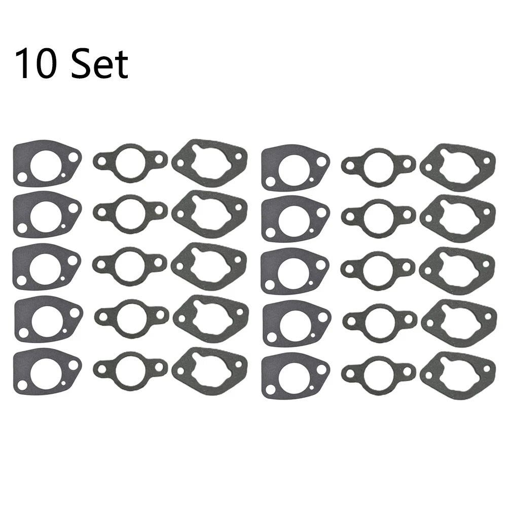 10 Pack Carburetor Gasket Kit for Honda GX390 GX340 (11HP 13HP) 188F
