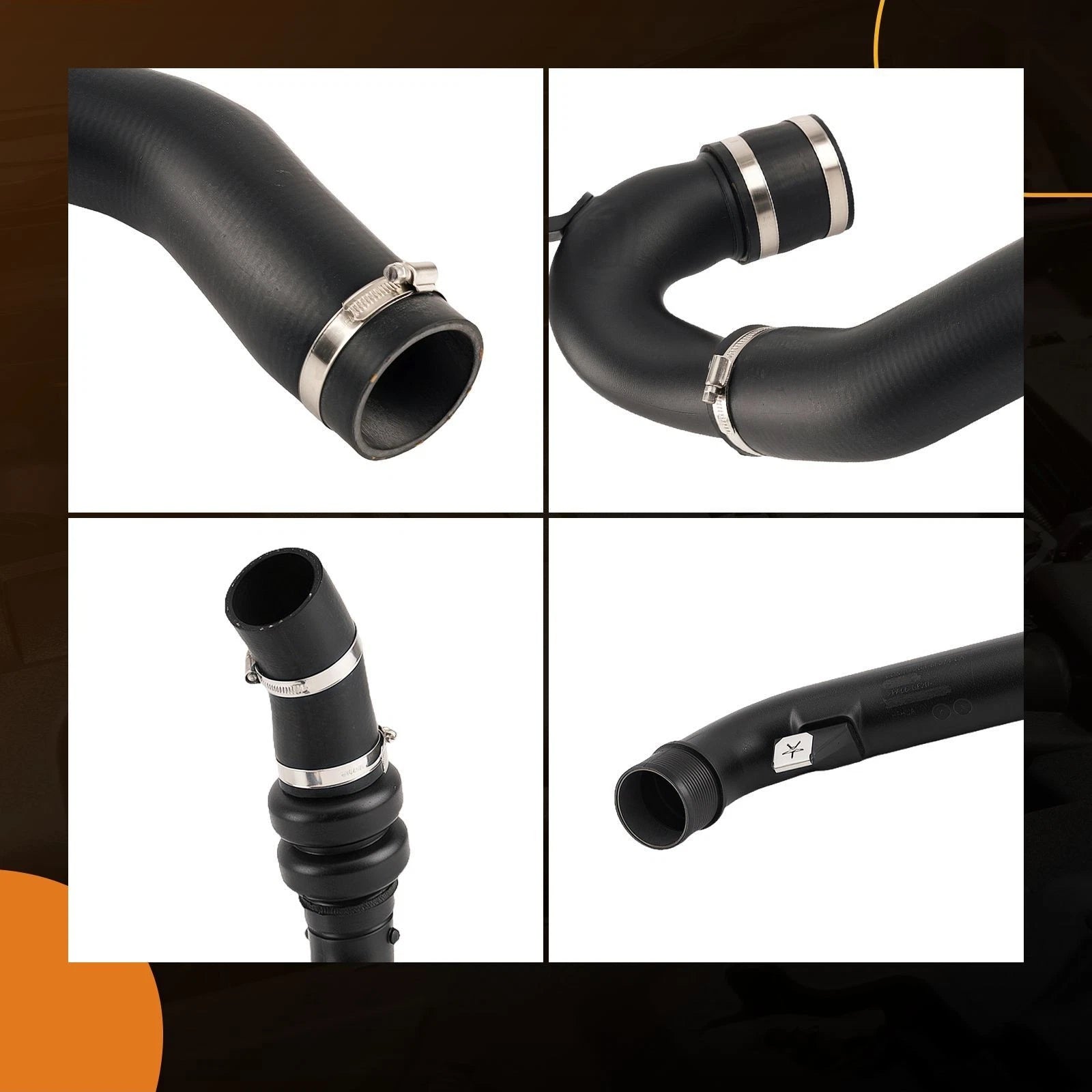 Engine Air Intake Hose for Ford Edge 2.0L (2015–2018) F2GZ6C646B F2GZ6C646CA