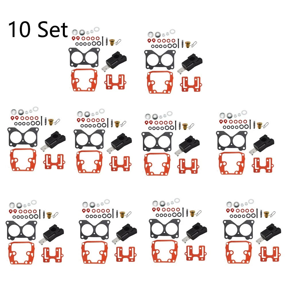 10X Carburetor Repair Kit for Johnson Evinrude V4 (1985–1995)