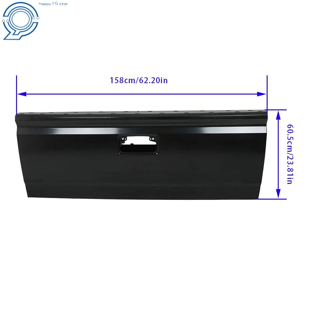Black Steel Tailgate Assembly for Chevy Silverado GMC Sierra (2014-2019)