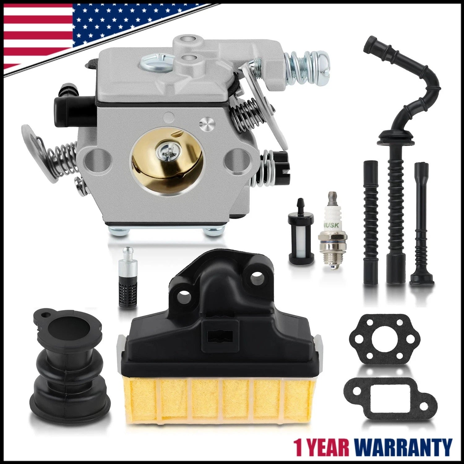 Carburetor Air Filter Kit for Stihl MS210 MS230 MS250 (021–025)