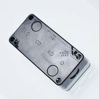 Waterproof Push Button Switch Box for XAL B324 (3 Hole, ABS, White)