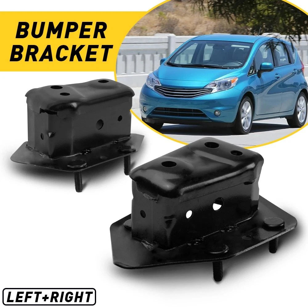 Pair Front Bumper Support Brackets for Nissan Versa EV (2012–2019)