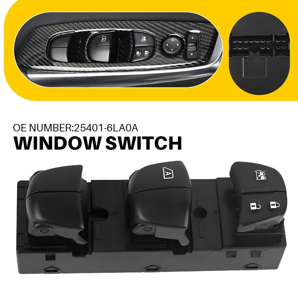 Power Window Master Control Switch for Nissan Sentra (2020–2023) EXV