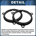 2X Speaker Spacer Ring Adapter for Nissan NV200 (2010–2023)