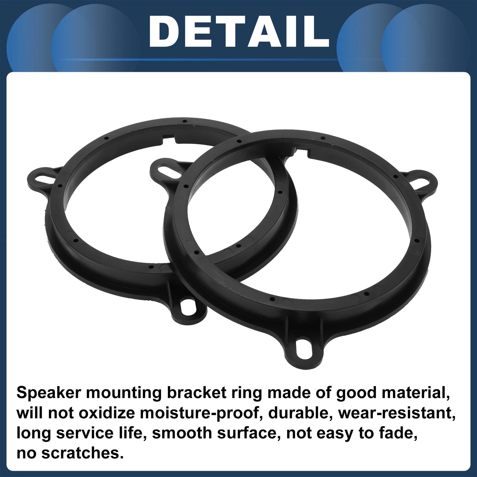 2X Speaker Spacer Ring Adapter for Nissan NV200 (2010–2023)