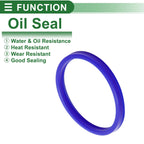 Set of 5 Oil Seal Rotary Shaft Seal 80x90x8mm High Pressure
