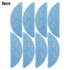 8X Replacement Mop Cloths for Conga Max XTreme Robot Vacuum Cleaner
