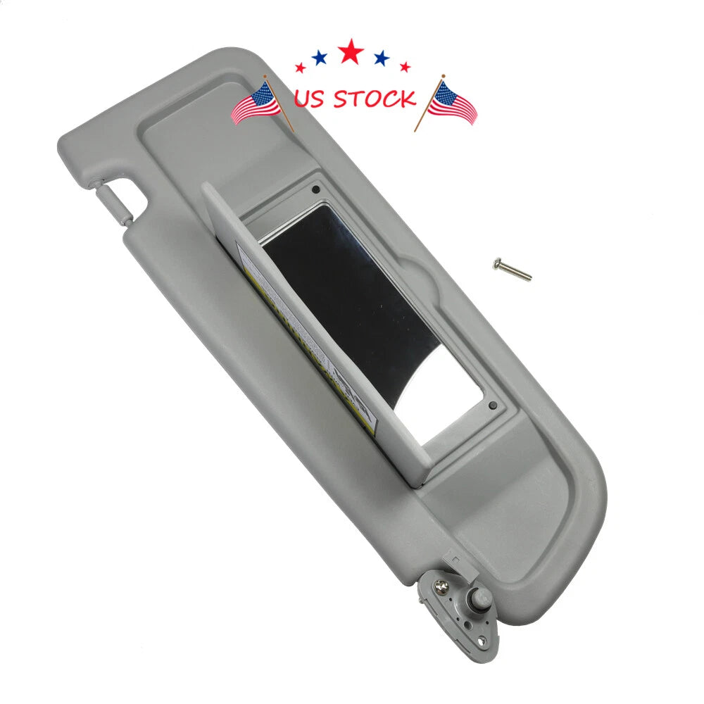 Driver Left Sun Visor for Honda Civic (2006-2011) Light Gray