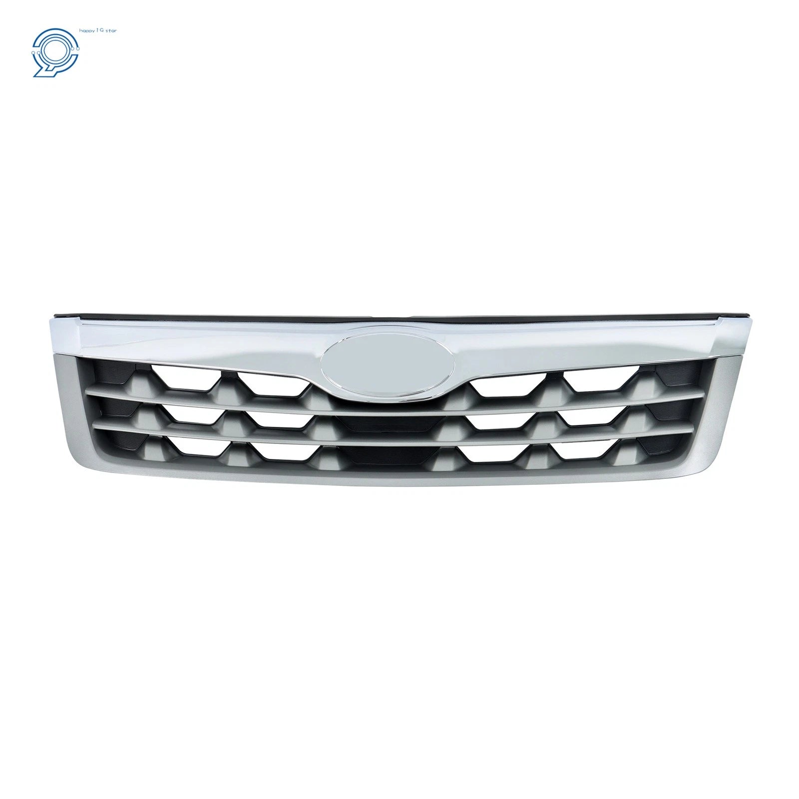 Front Upper Grille for Subaru Forester (2011-2013) Chrome/Gray