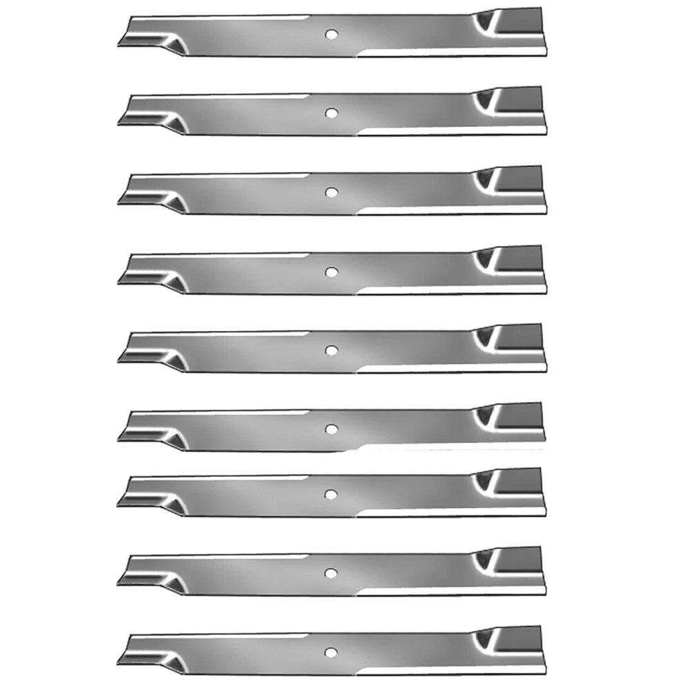 9 Notched Hi-Lift Blades for Exmark (Replaces 103-6384)