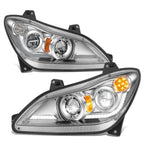 LED Headlight Assembly for Kenworth T680 (2022–2025) - Black Chrome 3D