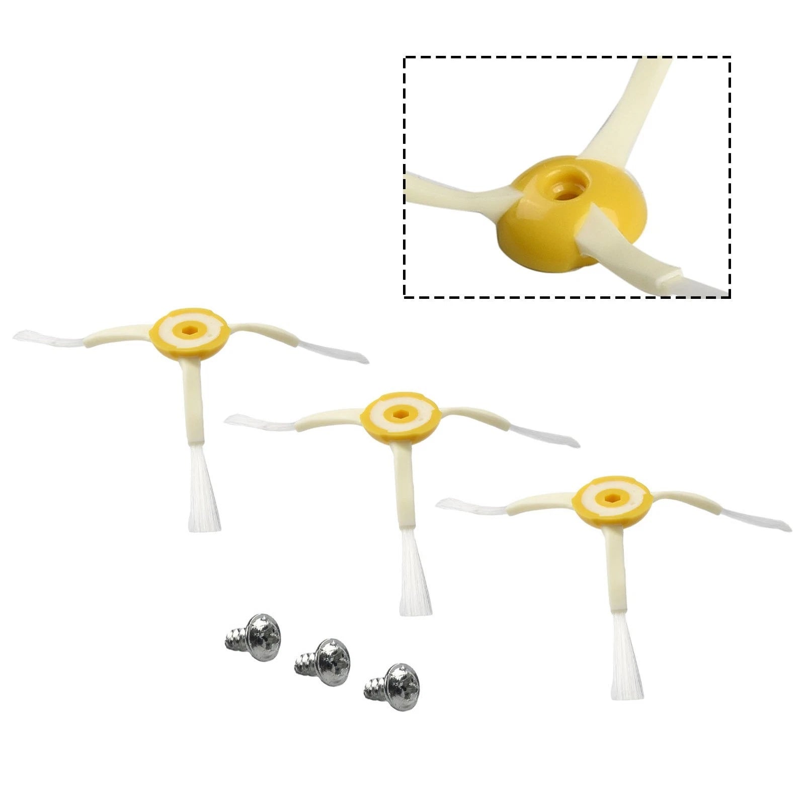 Set of 6 Side Brushes for 500/600/700 Series