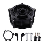 Black Aluminum Air Cleaner Assembly for Harley Sportster XL (2004–Present)