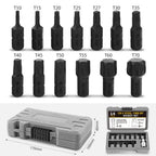 14Pcs Hex Bit Socket Set in Organizer Case