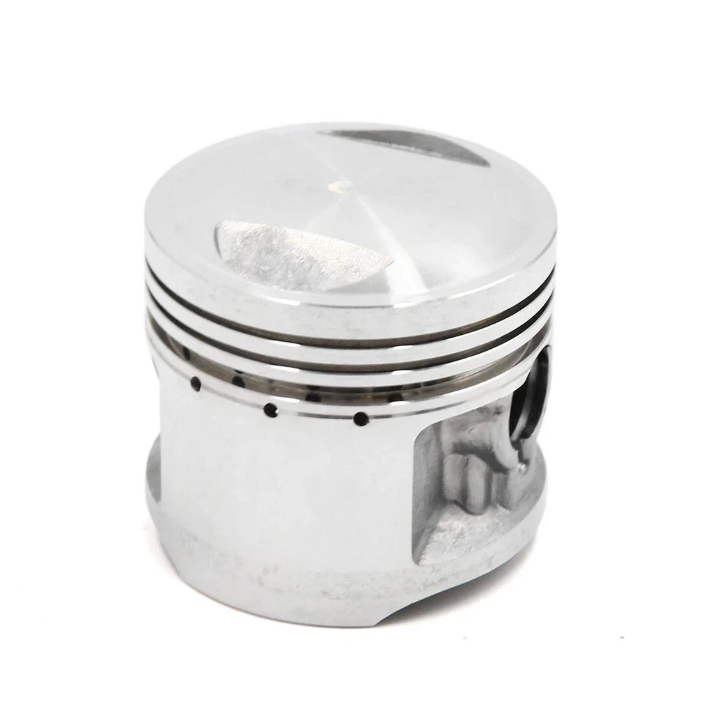 56mm Silver Tone Metal Motorcycle Engine Piston Rings for Honda CG125 (2000-2023)